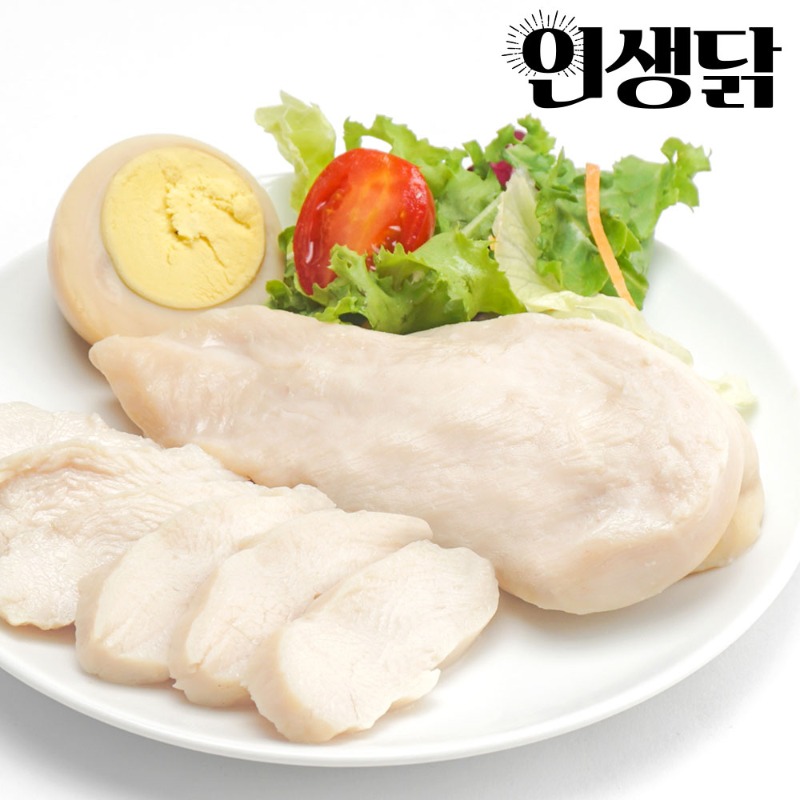 인생닭 훈제 닭가슴살 오리지널 1kg (100gX10팩)