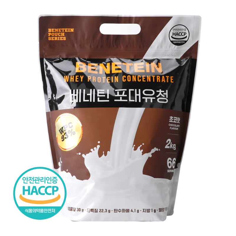 베네틴 포대유청 단백질 보충제 WPC 초코맛
