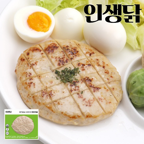 인생닭 닭가슴살 스테이크 오리지널 100g 30팩